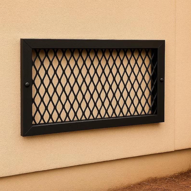 Steel Air Vent Cover | Heavy-Duty Crawl Space Vent Grate