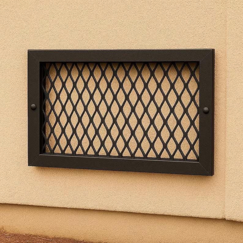 Steel Air Vent Cover | Heavy-Duty Crawl Space Vent Grate