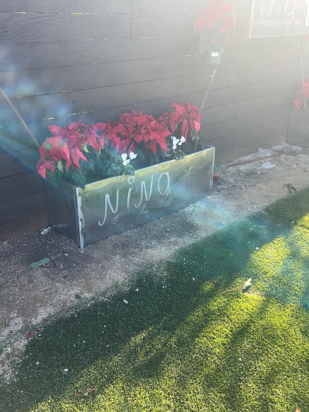 Handmade Modern Steel Planter Box – Rust-Resistant Outdoor Garden Planter