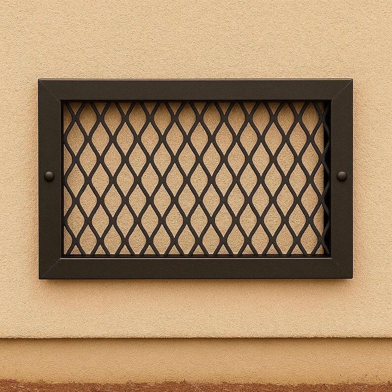 Steel Air Vent Cover | Heavy-Duty Crawl Space Vent Grate
