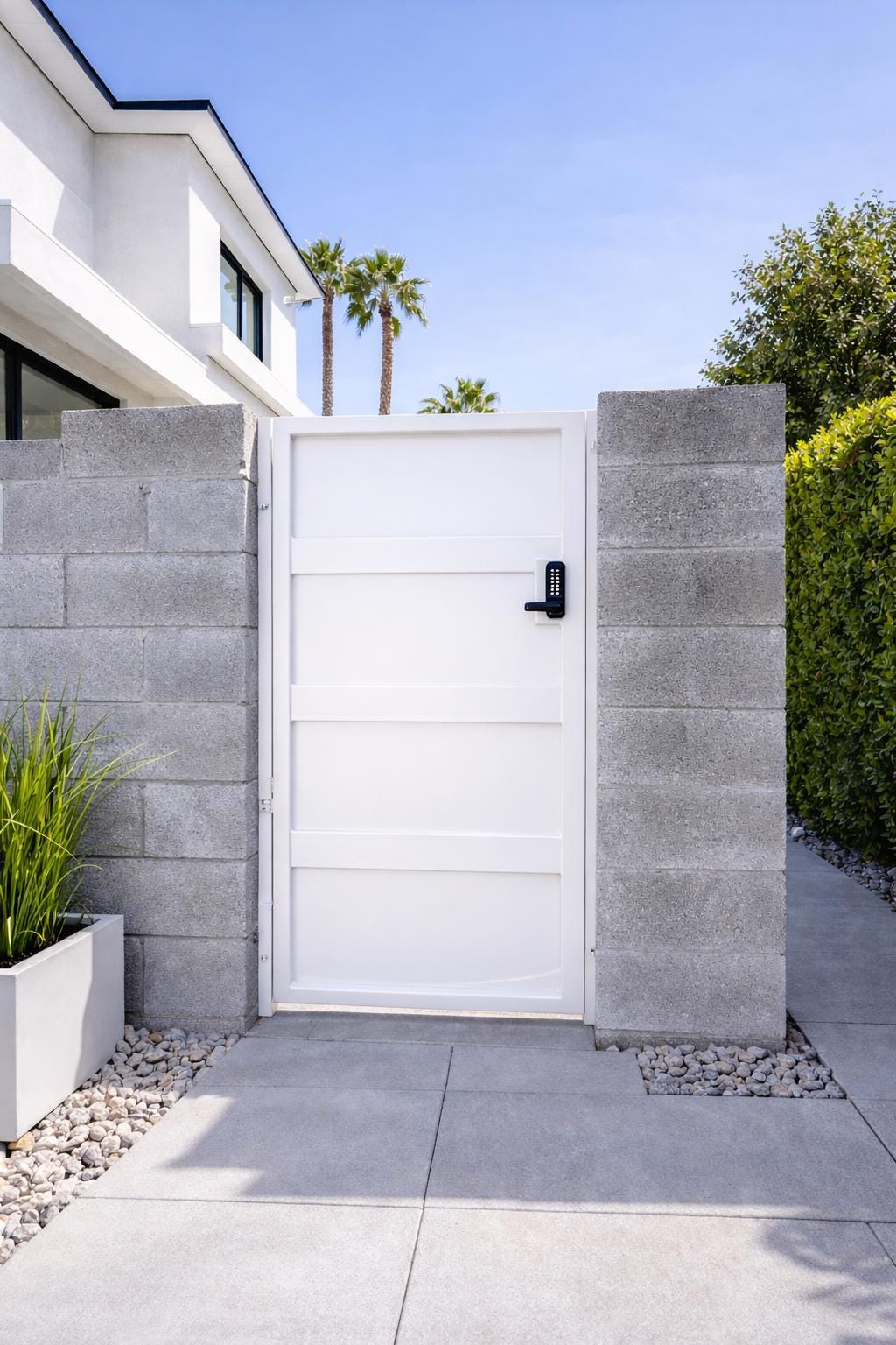 Monterra Panel Steel Security Gate | Modern Privacy Entry Gate