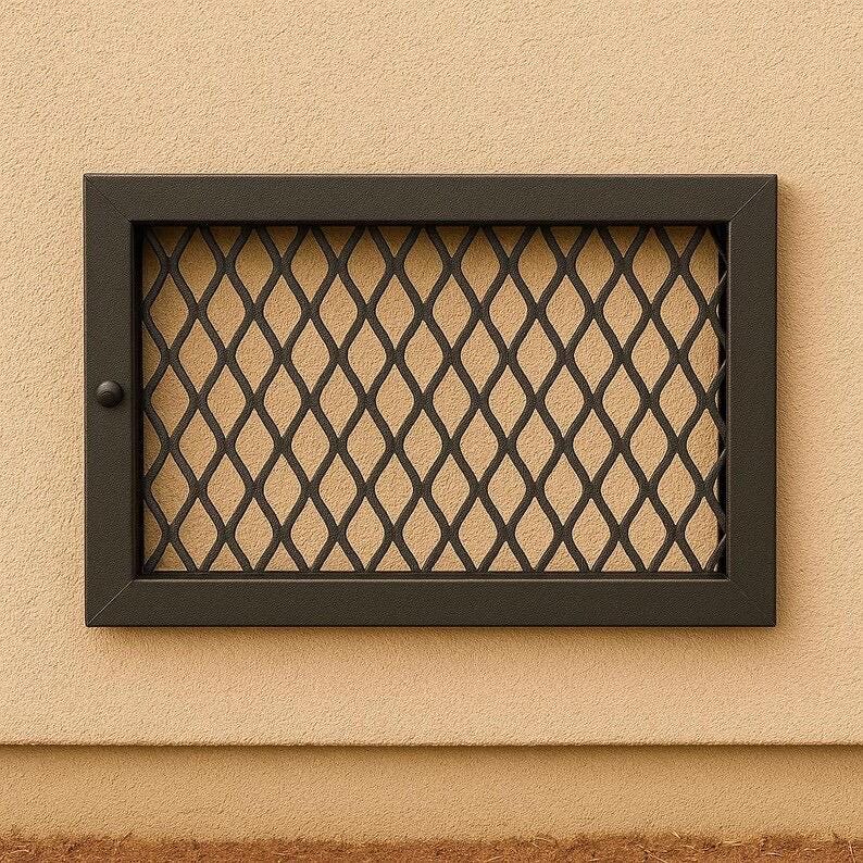 Steel Air Vent Cover | Heavy-Duty Crawl Space Vent Grate
