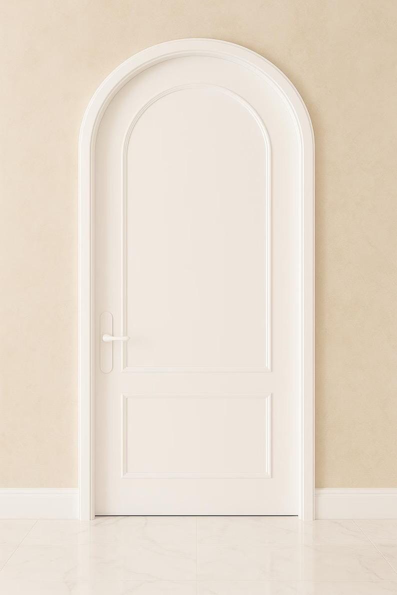 Custom Arched Steel Security Gate | Decorative Scrollwork