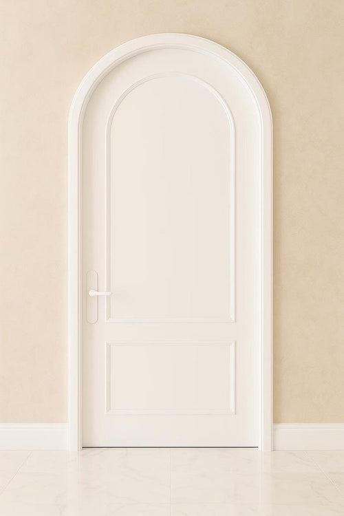 Custom Arched Steel Security Gate | Decorative Scrollwork