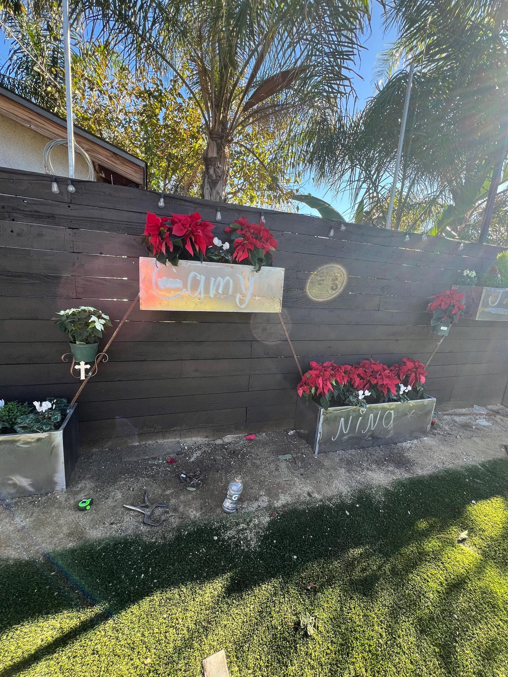 Handmade Modern Steel Planter Box – Rust-Resistant Outdoor Garden Planter