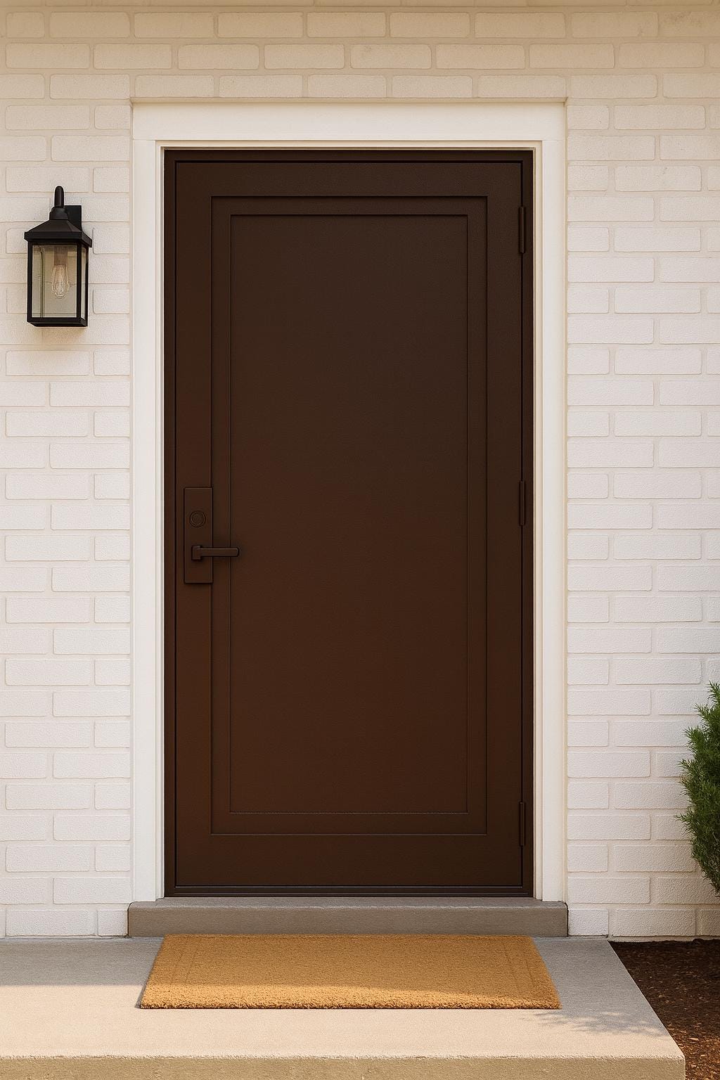 Modern Steel Security Screen Door | Custom Sizes, Powder-Coated