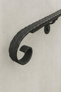 Forged Steel Scroll Handrail | Indoor Outdoor Stair Railing