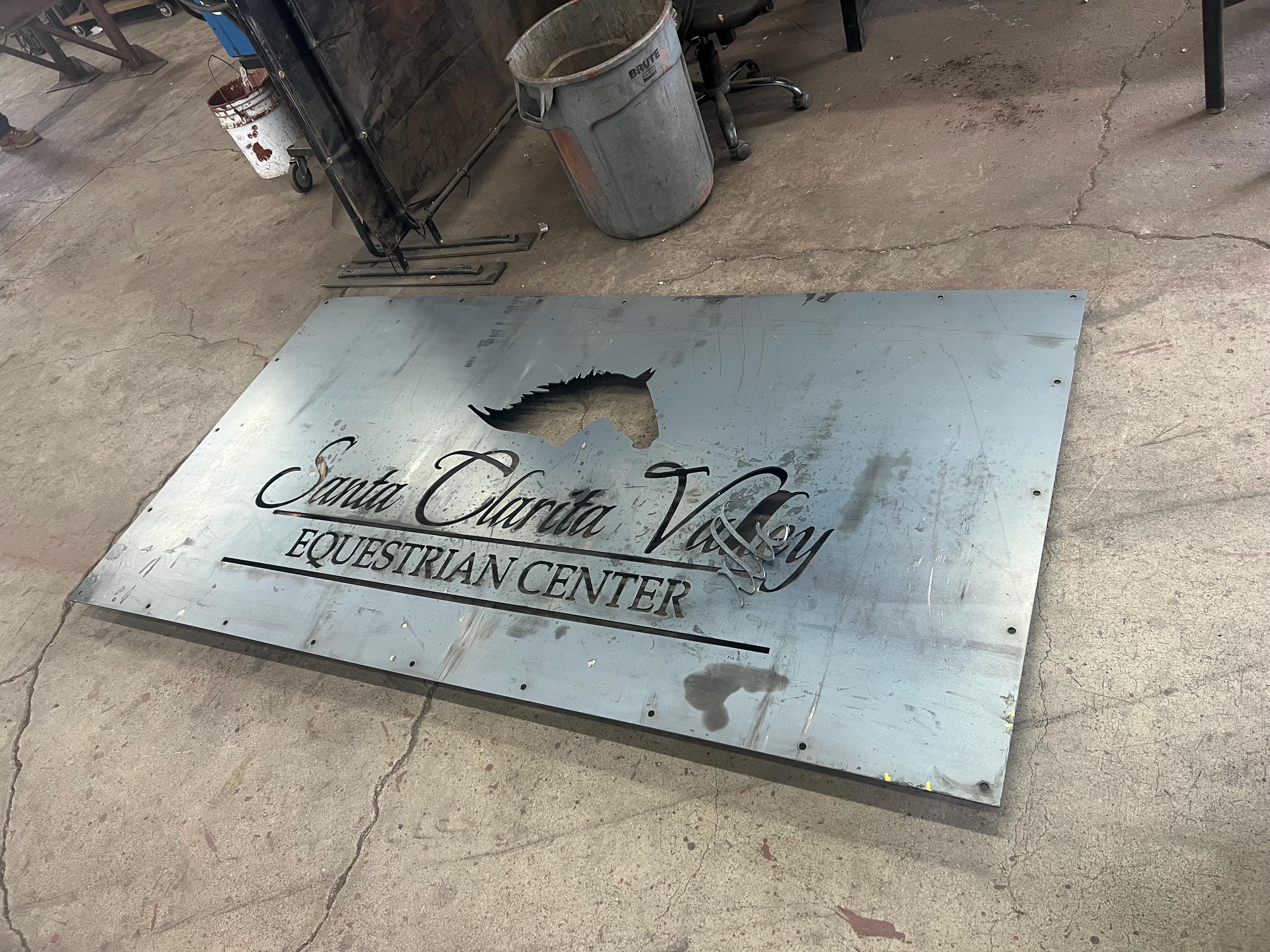 Custom sizes, logos, and large-scale commercial signs available — message us for a quote